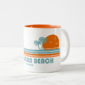 セバスチャンビーチフォートローダーデールサンパームツリーズ ツートーンマグカップ (正面右)