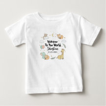 セバスチャン赤ちゃん、ようこそ世界へTシャツ