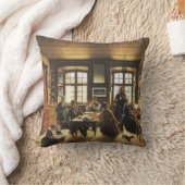 セバスチャン・グッツウィラーによるバーゼル家族コンサート クッション (ブランケット)