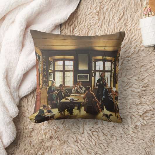 セバスチャン・グッツウィラーによるバーゼル家族コンサート クッション (ブランケット)