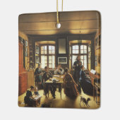 セバスチャン・グッツウィラーによるバーゼル家族コンサート セラミックオーナメント (左)