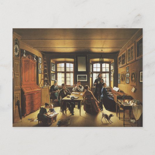 セバスチャン・グッツウィラーによるバーゼル家族コンサート ポストカード (正面)