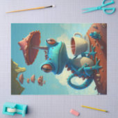 セバスチャン・モーニング・コーヒー，リザード 薄葉紙 (クラフト)