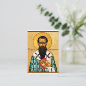 セバステの聖ペトロ 正教 祈祷カード プレイスカード (スタンド正面)