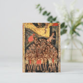 セバステ正教会の四天王のアイコン ポストカード (スタンド正面)