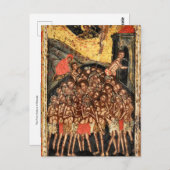 セバステ正教会の四天王のアイコン ポストカード (正面/裏面)