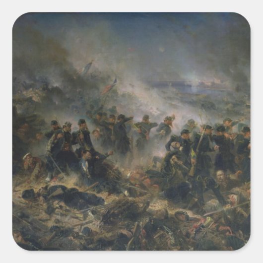 セバストポリの包囲でのゲルヴァイスの砲台 スクエアシール (正面)