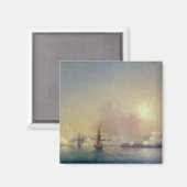 セバストポリ湾に到着, 1852 マグネット (正面/裏面)