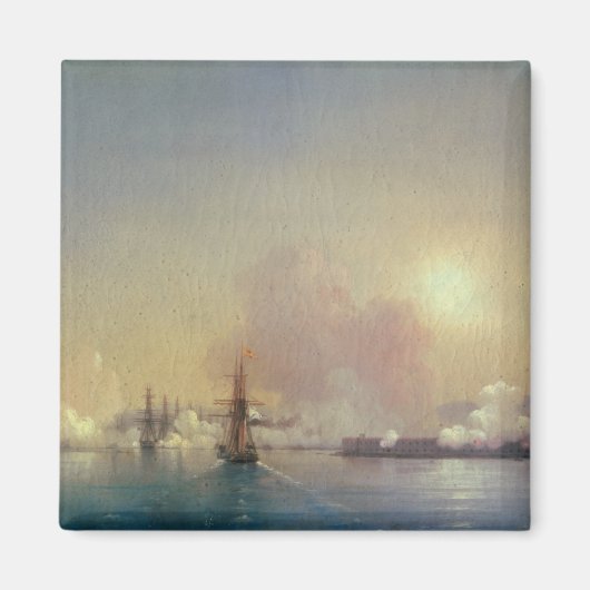 セバストポリ湾に到着, 1852 マグネット (正面)