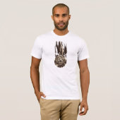 セパタクロー選手 キックバレーボール スポーツギフト Tシャツ (正面フル)