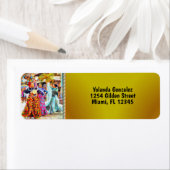 セビチェメキシコフェスティバルダンサー2549住所 ラベル (インサイチュ)