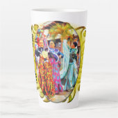 セビチェメキシコフェスティバルダンサー2549 カフェラテマグ (正面)