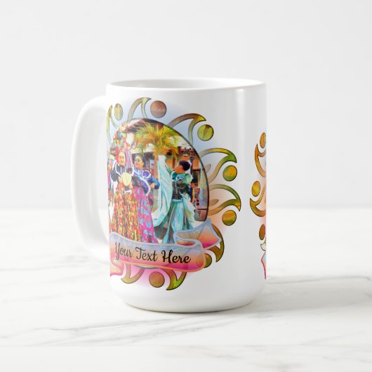 セビチェメキシコフェスティバルダンサー2549 コーヒーマグカップ (正面左)