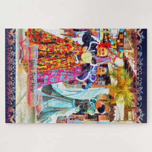 セビチェメキシコフェスティバルダンサー2549 ジグソーパズル (横)