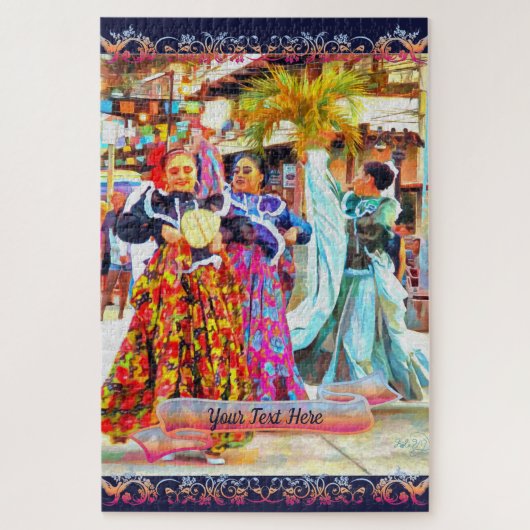 セビチェメキシコフェスティバルダンサー2549 ジグソーパズル (縦)