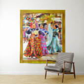 セビチェメキシコフェスティバルダンサー2549 タペストリー (インサイチュ)