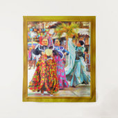 セビチェメキシコフェスティバルダンサー2549 タペストリー (正面)