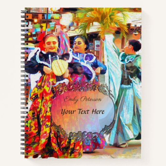 セビチェメキシコフェスティバルダンサー2549 ノートブック (正面)