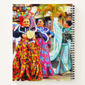 セビチェメキシコフェスティバルダンサー2549 ノートブック (裏面)