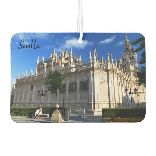 セビラセビリア – ザ実在スペイン カーエアーフレッシュナー (正面)