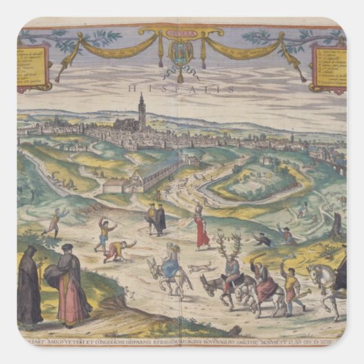 セビラ スクエアシール (正面)