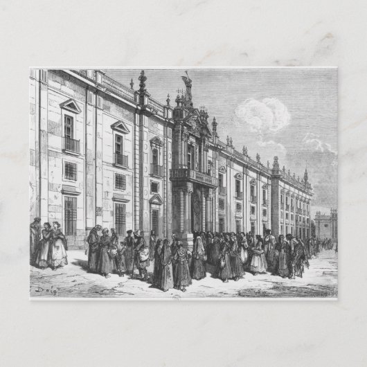 セビリアのたばこ工場 ポストカード (正面)