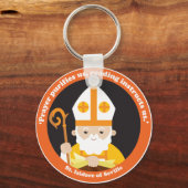 セビリアのセント・イシドーレ キーホルダー (正面)