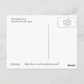 セビリアのラ・ジラルダ、旅行はがき ポストカード (裏面)