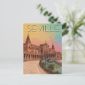 セビリアスペインプラザデエスパーナ ポストカード (スタンド正面)