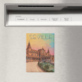 セビリアスペインプラザデエスパーナ マグネット (インサイチュ (食洗機))