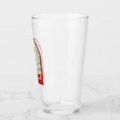 セビリアスペイン旅行レトロエンブレム タンブラーグラス (左)