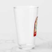 セビリアスペイン旅行レトロエンブレム タンブラーグラス (右)