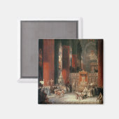 セビリア大聖堂の行列1833 (油オンcanv) マグネット (正面/裏面)