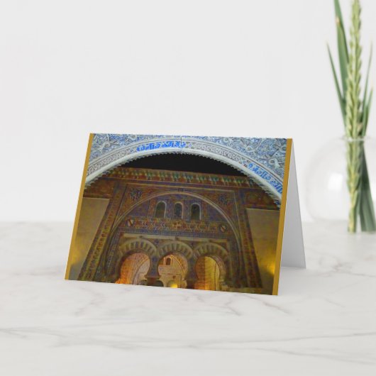 セビリア建築 カード (正面)
