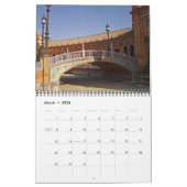 セビリア暦 カレンダー (3月 2026)