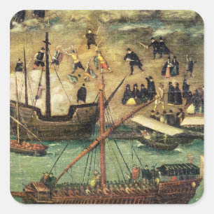 セビリア港, c.1590 スクエアシール