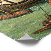 セビリア港， c.1590 ポスター (角)