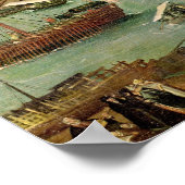 セビリア港， c.1590 ポスター (角)