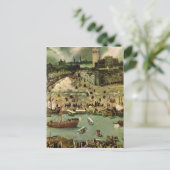 セビリア港， c.1590 ポストカード (スタンド正面)