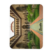 セビリア・アルカサル マグネット (縦)