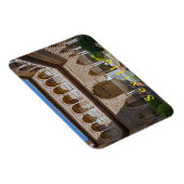 セビリア。アルカサル。メイデンの中庭。 マグネット (右側)