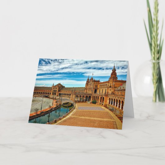 セビリア・エスパーナ広場。スペイン カード (正面)