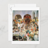 セビリア(キャンバス上の油) ポストカード (正面/裏面)