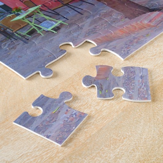 セビリア，スペインの小路地 – パズル (側面)