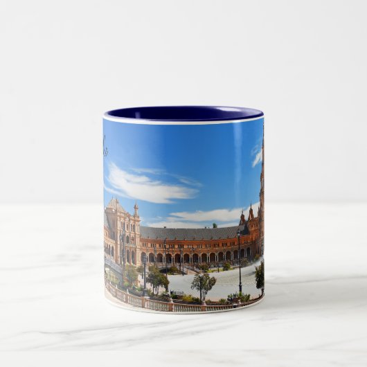 セビリア – スペイン実在共和国 ツートーンマグカップ (中央)