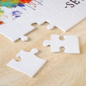 セビリア・スペイン・スカイライン ジグソーパズル (側面)