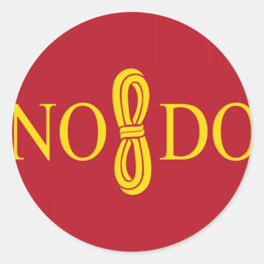 セビリア（スペイン）国旗 ラウンドシール (正面)