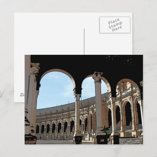 セビリア ポストカード (正面/裏面)