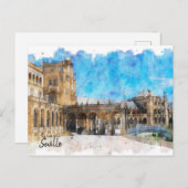 セビリア - 本当のスペイン ポストカード (正面/裏面)