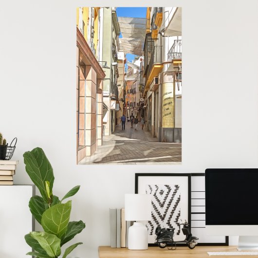 セビリア。13番. ポスター (ホームオフィス)